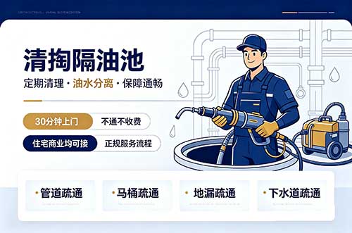 衡水清掏隔油池